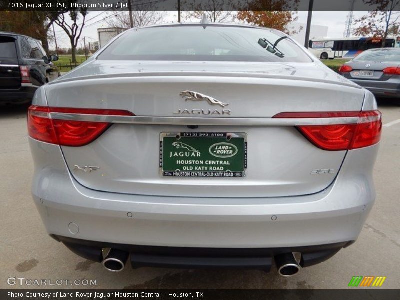 Rhodium Silver / Jet 2016 Jaguar XF 35t
