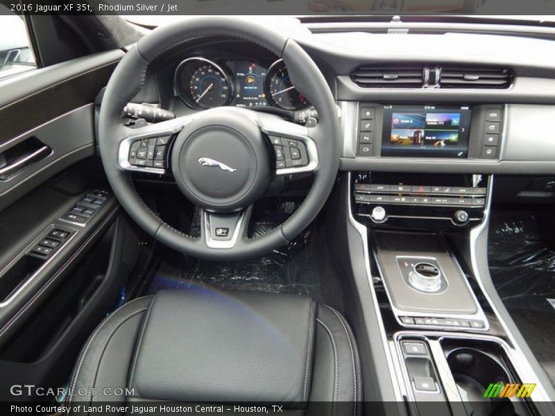 Rhodium Silver / Jet 2016 Jaguar XF 35t