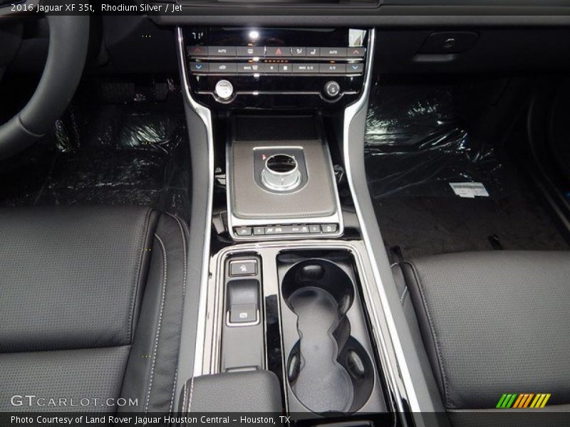 Rhodium Silver / Jet 2016 Jaguar XF 35t