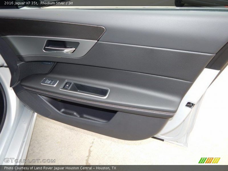 Rhodium Silver / Jet 2016 Jaguar XF 35t
