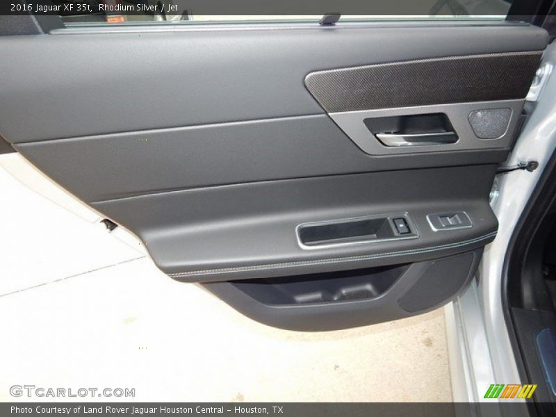 Rhodium Silver / Jet 2016 Jaguar XF 35t