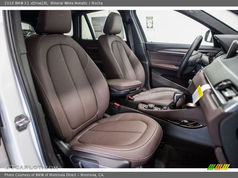 Front Seat of 2016 X1 xDrive28i