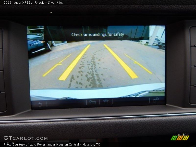 Rhodium Silver / Jet 2016 Jaguar XF 35t