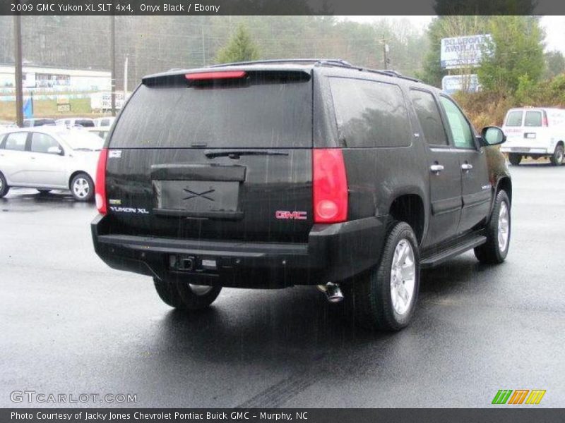 Onyx Black / Ebony 2009 GMC Yukon XL SLT 4x4