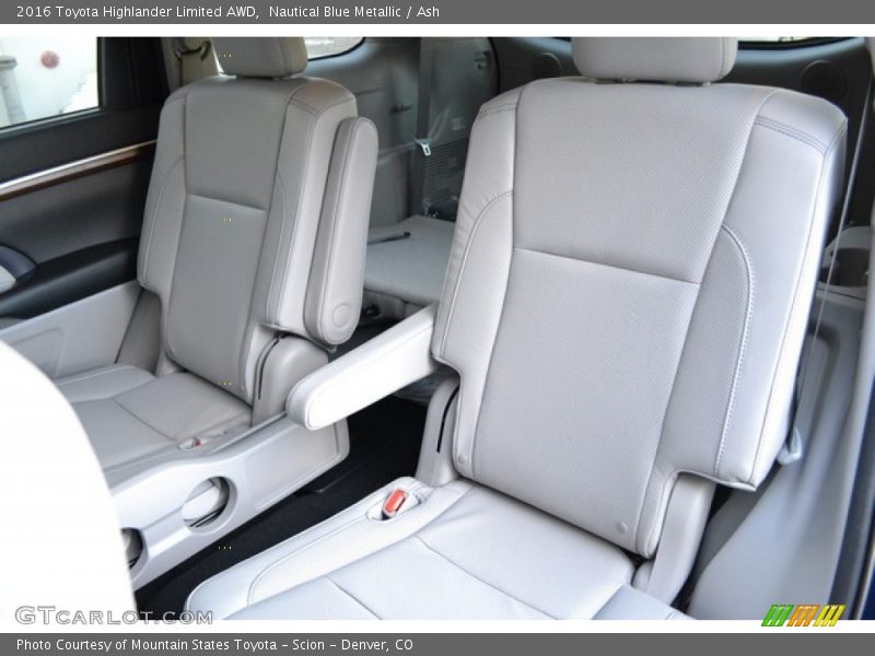 Nautical Blue Metallic / Ash 2016 Toyota Highlander Limited AWD