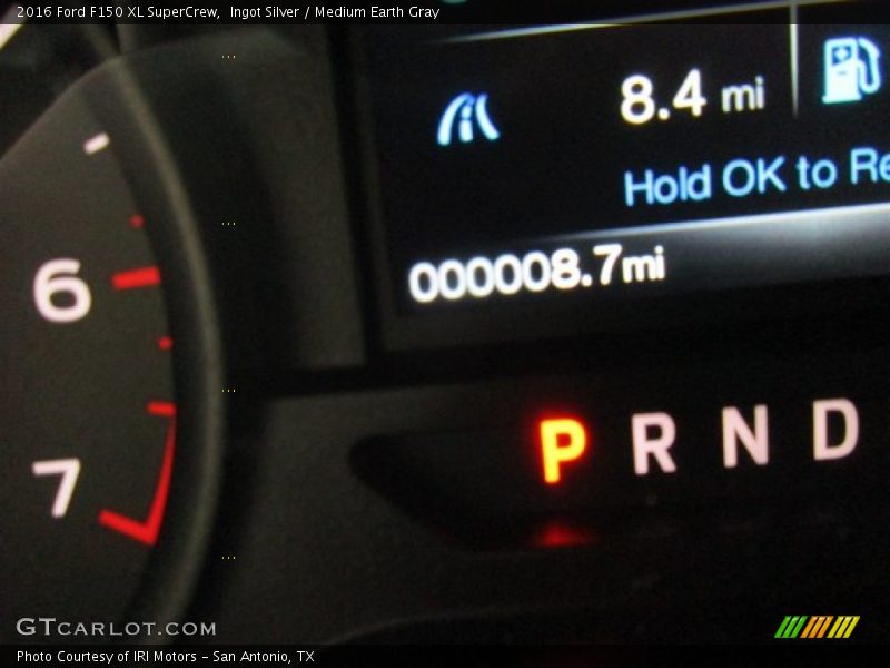 Ingot Silver / Medium Earth Gray 2016 Ford F150 XL SuperCrew