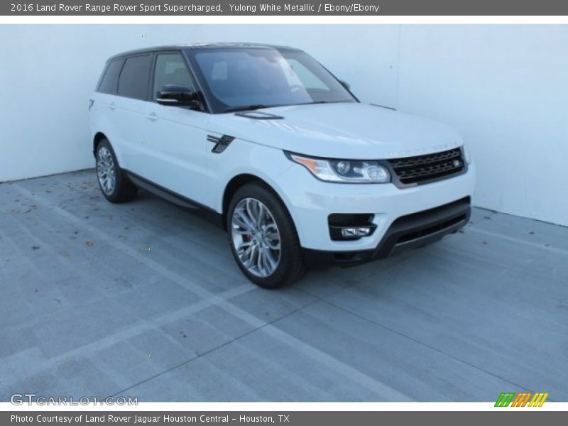 Yulong White Metallic / Ebony/Ebony 2016 Land Rover Range Rover Sport Supercharged