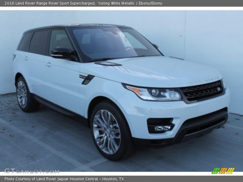Yulong White Metallic / Ebony/Ebony 2016 Land Rover Range Rover Sport Supercharged