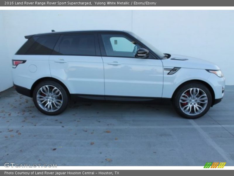 Yulong White Metallic / Ebony/Ebony 2016 Land Rover Range Rover Sport Supercharged