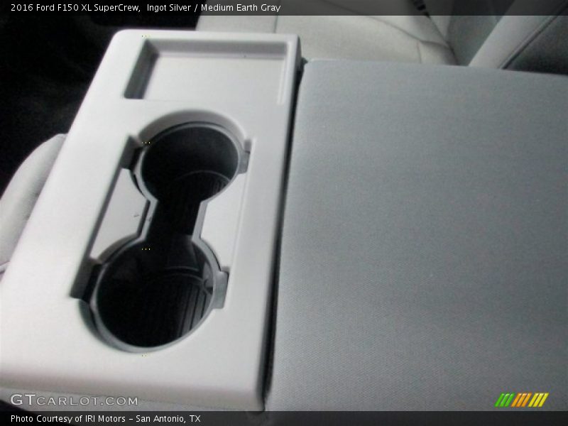 Ingot Silver / Medium Earth Gray 2016 Ford F150 XL SuperCrew