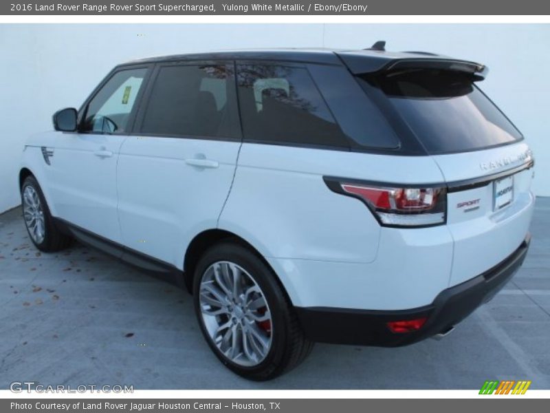 Yulong White Metallic / Ebony/Ebony 2016 Land Rover Range Rover Sport Supercharged
