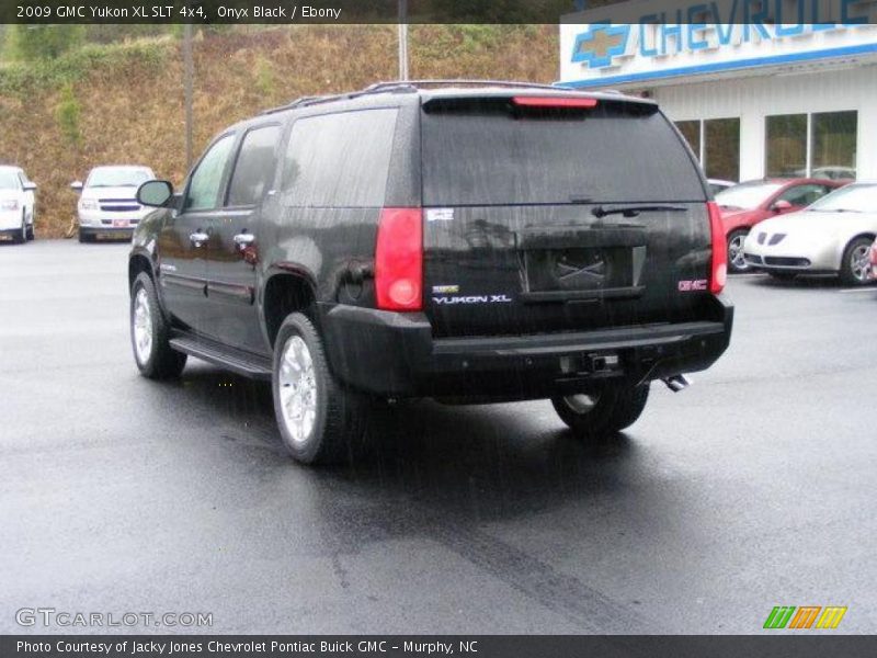Onyx Black / Ebony 2009 GMC Yukon XL SLT 4x4