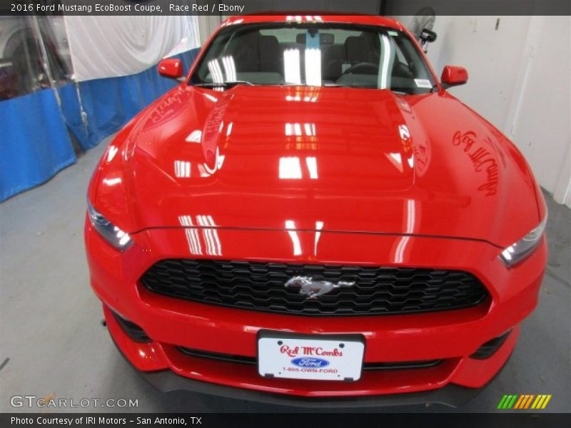 Race Red / Ebony 2016 Ford Mustang EcoBoost Coupe
