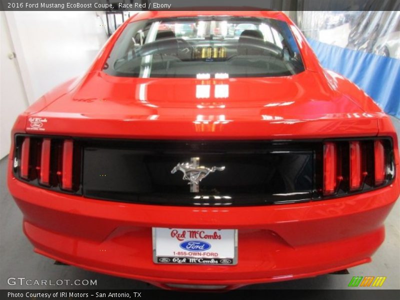 Race Red / Ebony 2016 Ford Mustang EcoBoost Coupe