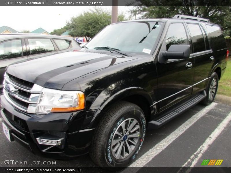 Shadow Black Metallic / Ebony 2016 Ford Expedition XLT