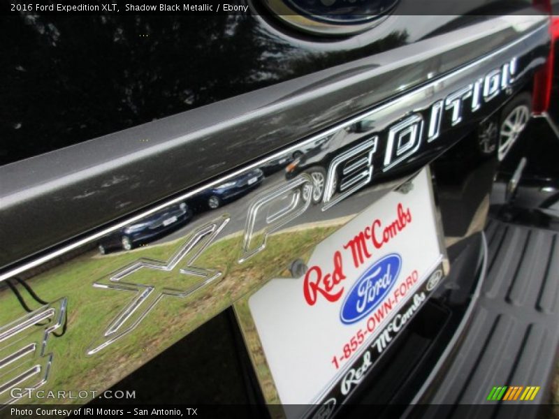 Shadow Black Metallic / Ebony 2016 Ford Expedition XLT