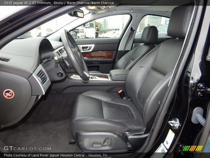 Ebony / Warm Charcoal/Warm Charcoal 2015 Jaguar XF 2.0T Premium