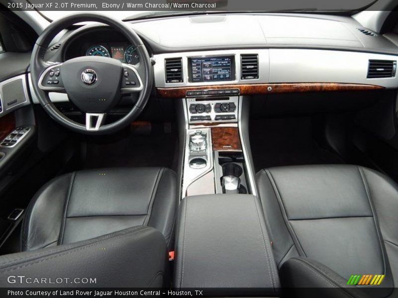 Ebony / Warm Charcoal/Warm Charcoal 2015 Jaguar XF 2.0T Premium