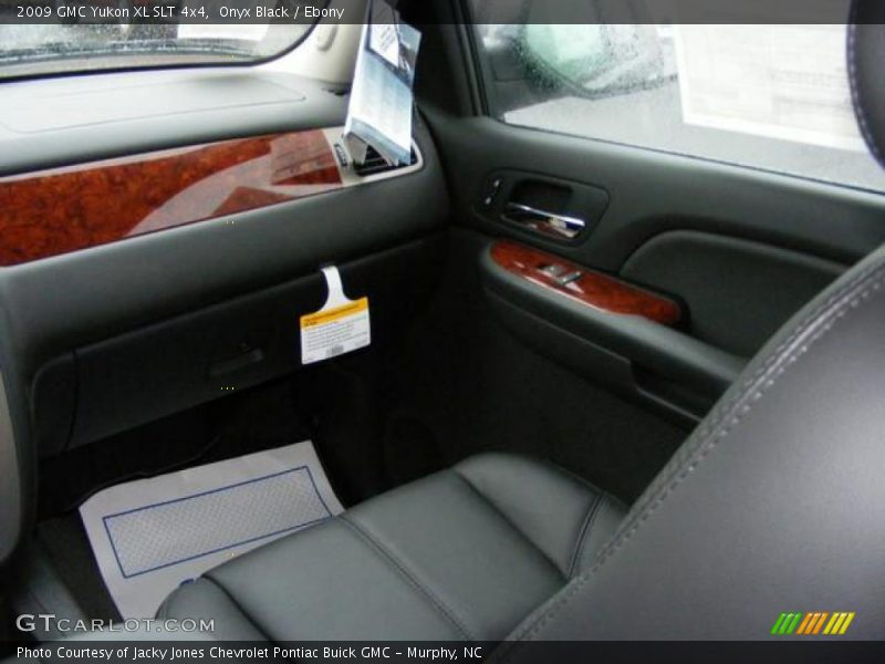 Onyx Black / Ebony 2009 GMC Yukon XL SLT 4x4