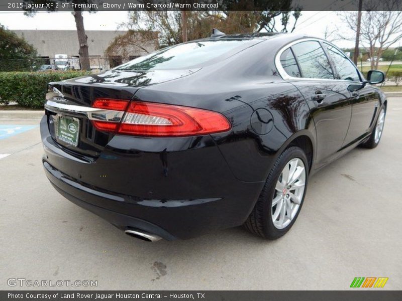 Ebony / Warm Charcoal/Warm Charcoal 2015 Jaguar XF 2.0T Premium