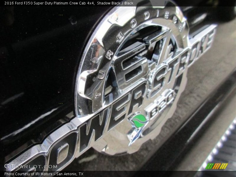 Shadow Black / Black 2016 Ford F350 Super Duty Platinum Crew Cab 4x4