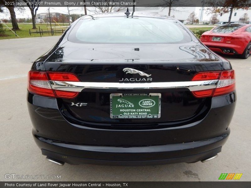 Ebony / Warm Charcoal/Warm Charcoal 2015 Jaguar XF 2.0T Premium