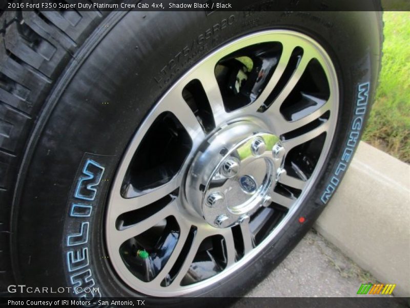 Shadow Black / Black 2016 Ford F350 Super Duty Platinum Crew Cab 4x4