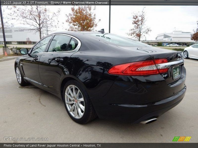 Ebony / Warm Charcoal/Warm Charcoal 2015 Jaguar XF 2.0T Premium