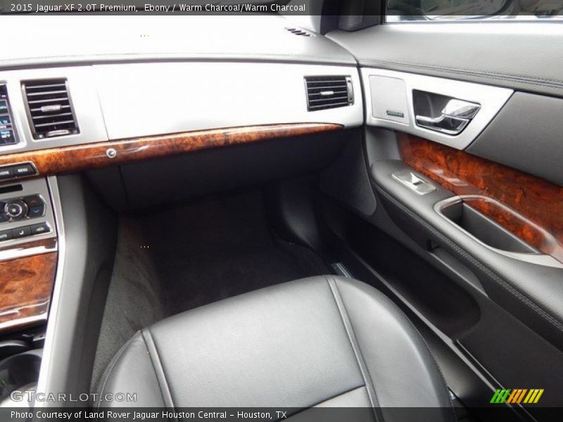 Ebony / Warm Charcoal/Warm Charcoal 2015 Jaguar XF 2.0T Premium