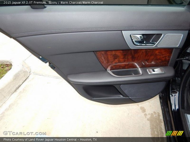Ebony / Warm Charcoal/Warm Charcoal 2015 Jaguar XF 2.0T Premium