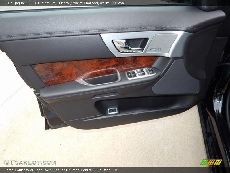 Ebony / Warm Charcoal/Warm Charcoal 2015 Jaguar XF 2.0T Premium