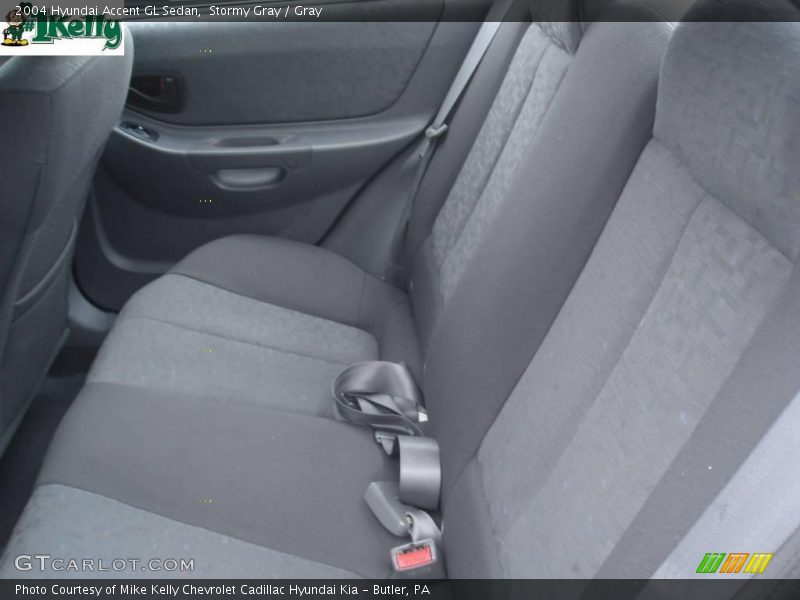 Stormy Gray / Gray 2004 Hyundai Accent GL Sedan