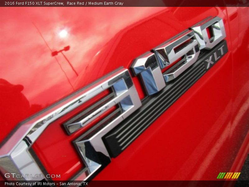 Race Red / Medium Earth Gray 2016 Ford F150 XLT SuperCrew