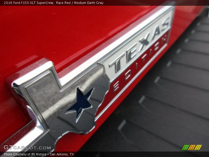 Race Red / Medium Earth Gray 2016 Ford F150 XLT SuperCrew