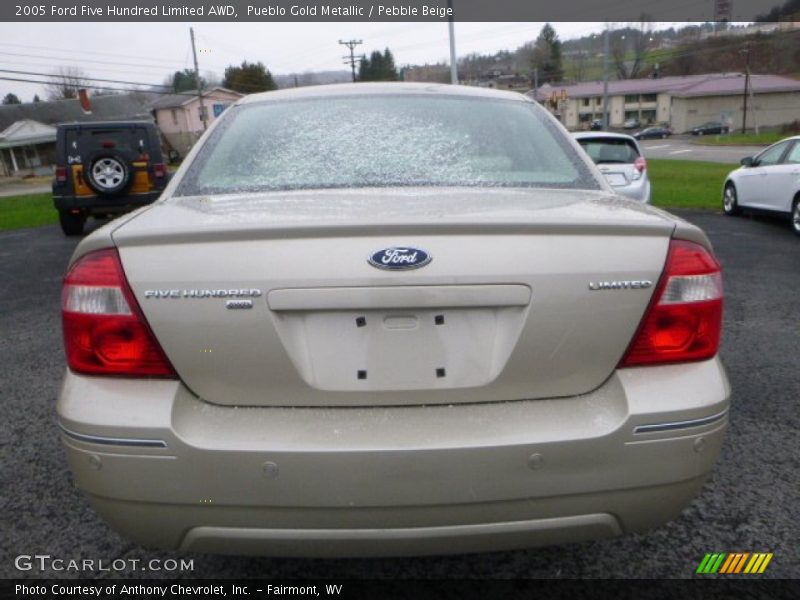 Pueblo Gold Metallic / Pebble Beige 2005 Ford Five Hundred Limited AWD