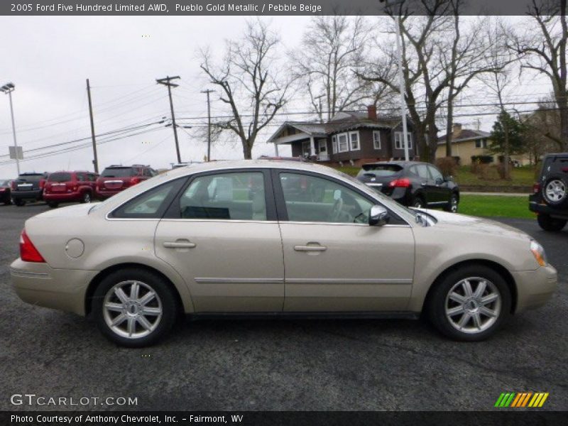 Pueblo Gold Metallic / Pebble Beige 2005 Ford Five Hundred Limited AWD