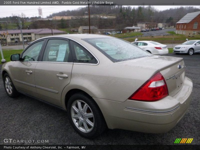 Pueblo Gold Metallic / Pebble Beige 2005 Ford Five Hundred Limited AWD