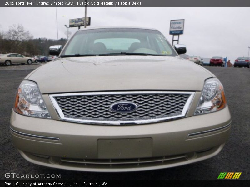 Pueblo Gold Metallic / Pebble Beige 2005 Ford Five Hundred Limited AWD