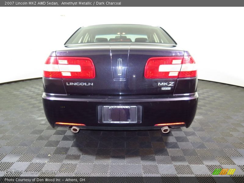 Amethyst Metallic / Dark Charcoal 2007 Lincoln MKZ AWD Sedan