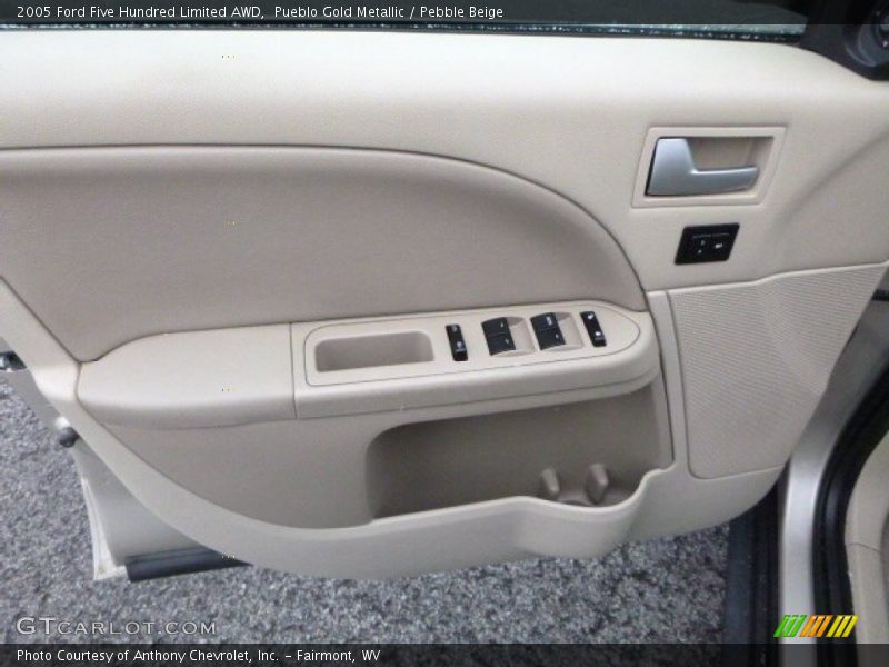 Pueblo Gold Metallic / Pebble Beige 2005 Ford Five Hundred Limited AWD