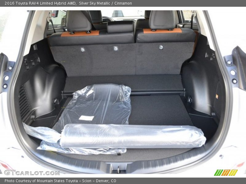  2016 RAV4 Limited Hybrid AWD Trunk