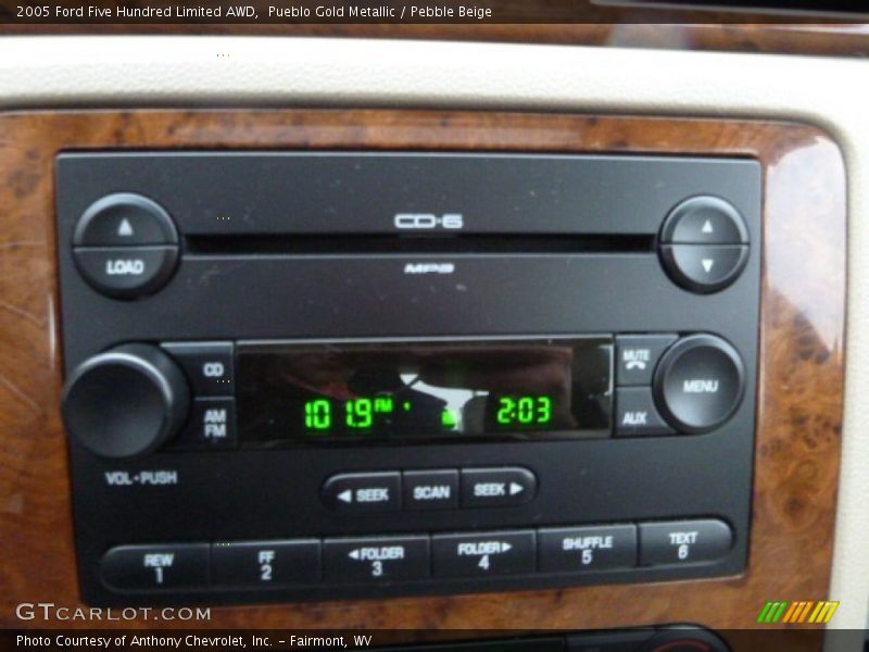 Pueblo Gold Metallic / Pebble Beige 2005 Ford Five Hundred Limited AWD