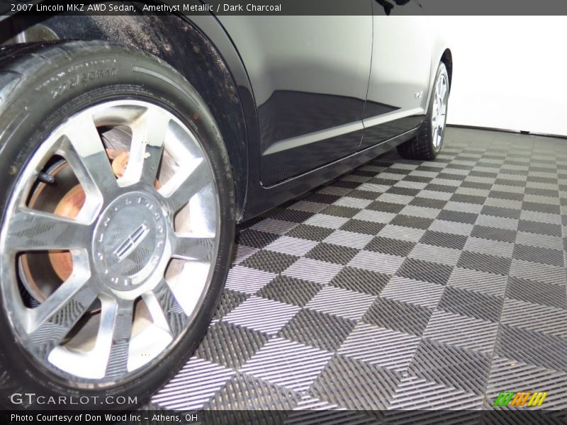 Amethyst Metallic / Dark Charcoal 2007 Lincoln MKZ AWD Sedan