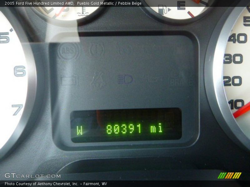 Pueblo Gold Metallic / Pebble Beige 2005 Ford Five Hundred Limited AWD