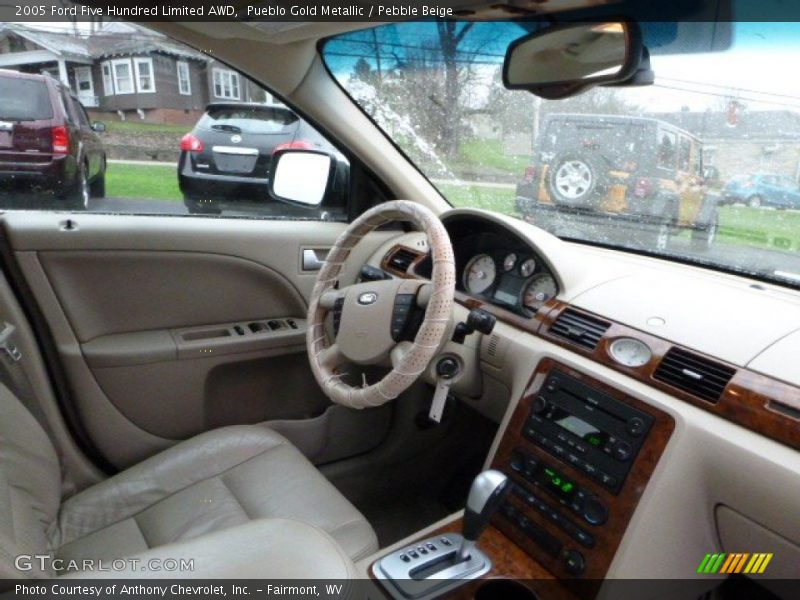 Pueblo Gold Metallic / Pebble Beige 2005 Ford Five Hundred Limited AWD