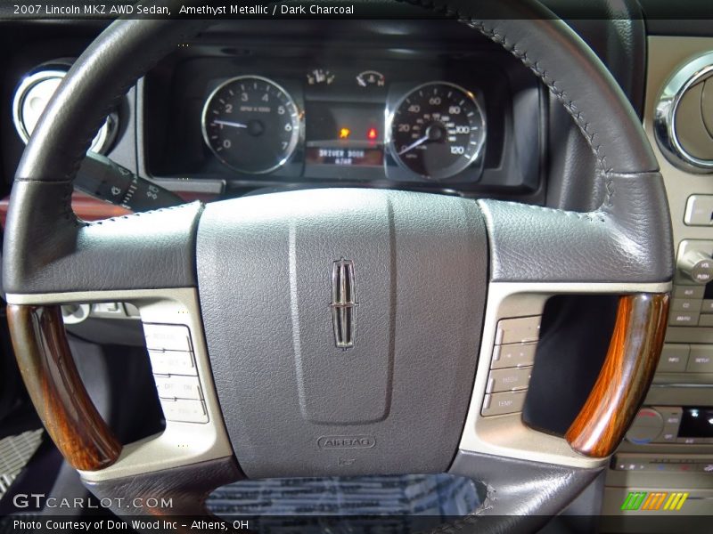 Amethyst Metallic / Dark Charcoal 2007 Lincoln MKZ AWD Sedan