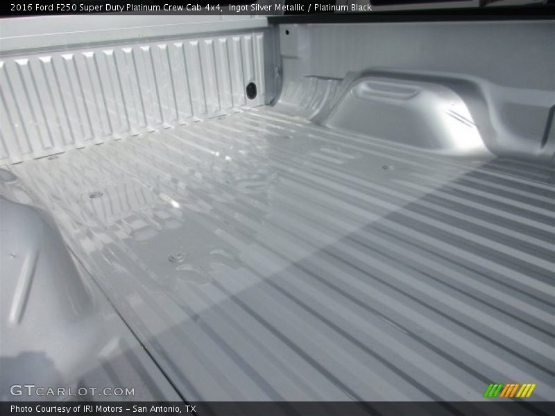 Ingot Silver Metallic / Platinum Black 2016 Ford F250 Super Duty Platinum Crew Cab 4x4