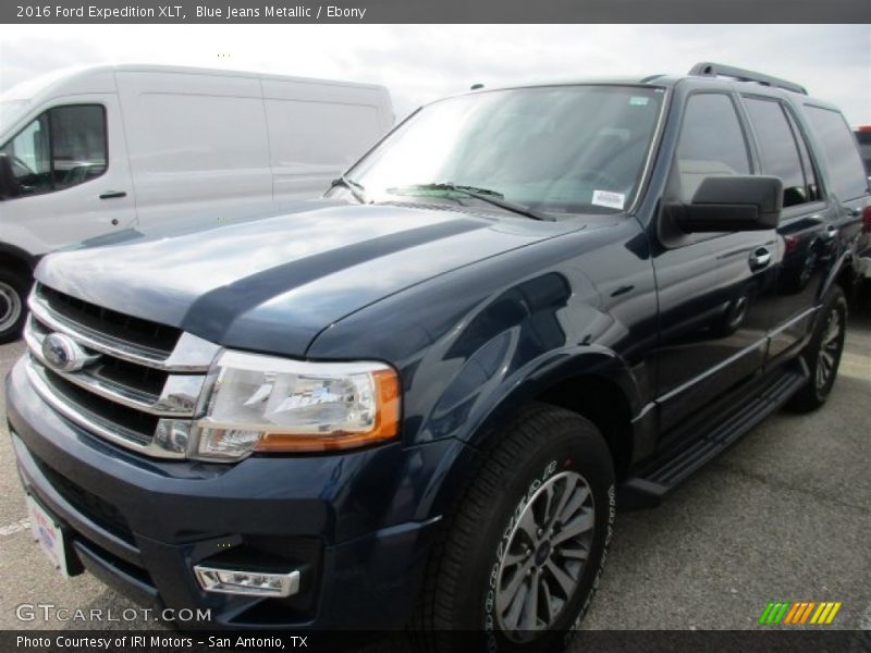 Blue Jeans Metallic / Ebony 2016 Ford Expedition XLT