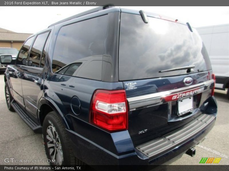 Blue Jeans Metallic / Ebony 2016 Ford Expedition XLT