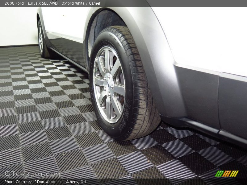 Oxford White / Camel 2008 Ford Taurus X SEL AWD